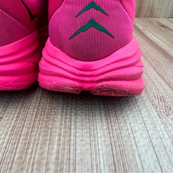 Hoka Women's Athletic Shoes in Purple and Hot Pink - Picture 9 of 13
